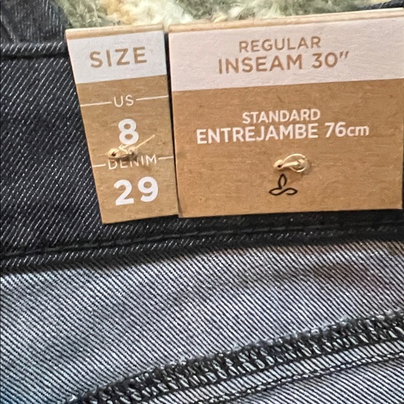 Prana Dark Denim Jeans style Oday size 8 or 29 W. NWT - Picture 8 of 12